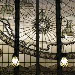 Glas in lood 4e verdieping Amrath Hotel Amsterdam