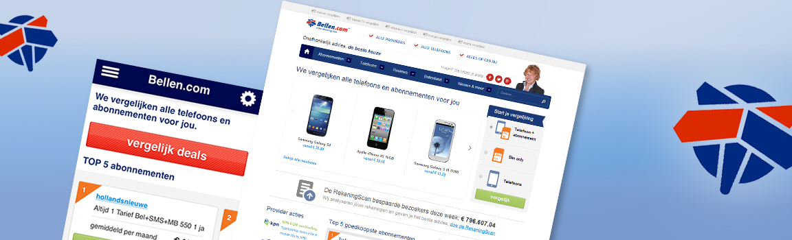 Bellen.com in een nieuw jasje