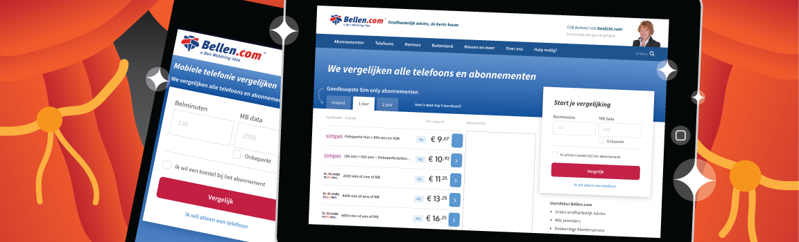 Bellen.com heeft een nieuwe look!